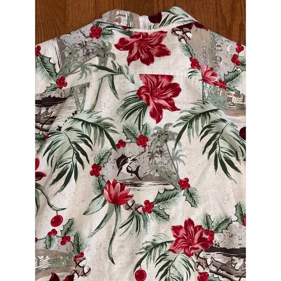 Tommy Bahama Honolulu Holiday Camp Shirt 100% Silk Men's Size 3XL- EUC - Picture 6 of 9